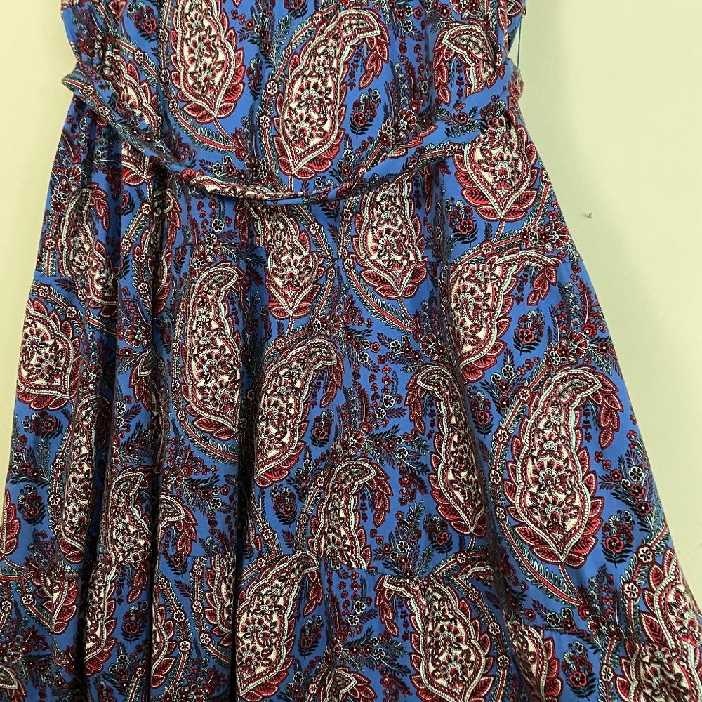 Talbots Paisley Tiered Midi Dress 3X - Picture 7 of 11